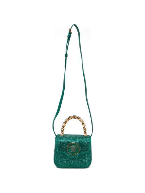 Versace chain medallion satchel - Green - zdjęcie produktu nr 1