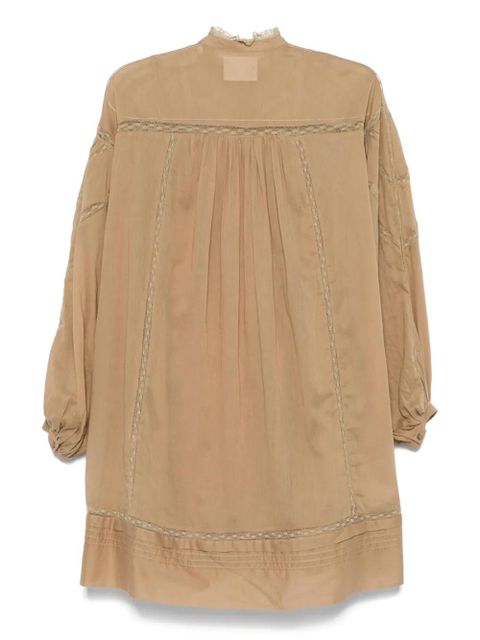MARANT ÉTOILE Galia mini dress - Neutrals