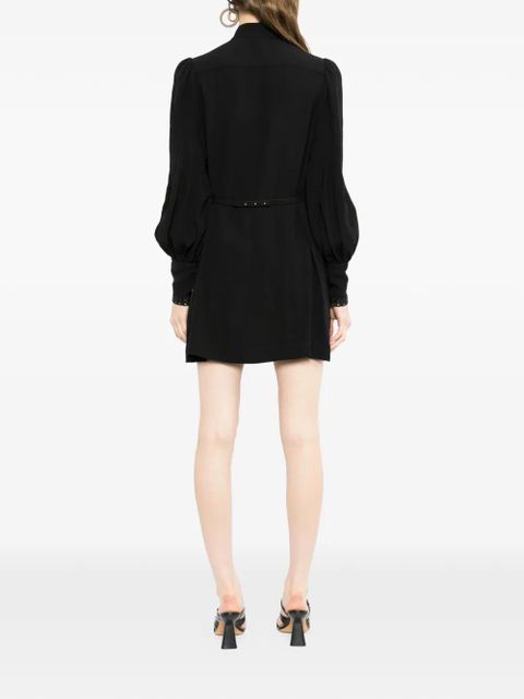 ZIMMERMANN trimmed mini dress - Black