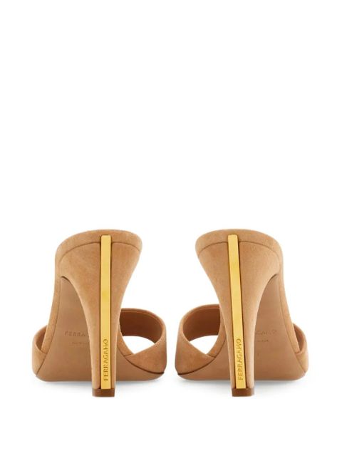 Ferragamo heel sandals - Neutrals