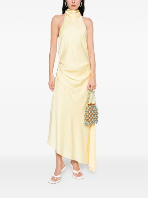 Simkhai halterneck maxi dress - Yellow - zdjęcie produktu nr 2