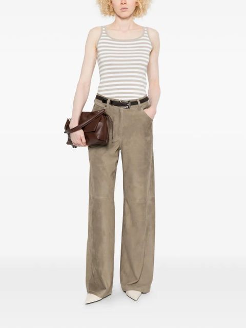Max Mara Cippo striped top - Neutrals - zdjęcie produktu nr 2