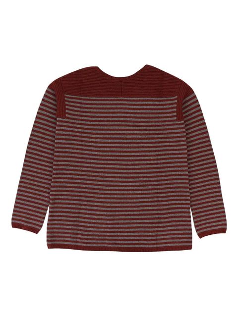 Loro Piana striped cashmere sweater - Red - zdjęcie produktu nr 2