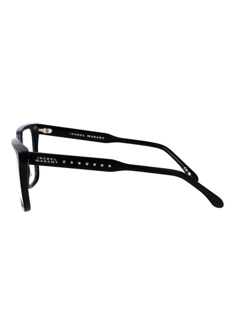 Isabel Marant Eyewear rectangle-frame glasses - Black