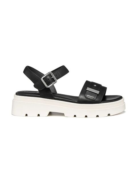 Geox sandały na płaskim obcasie damskie skórzane AACTERSB - zdjęcie produktu nr 2