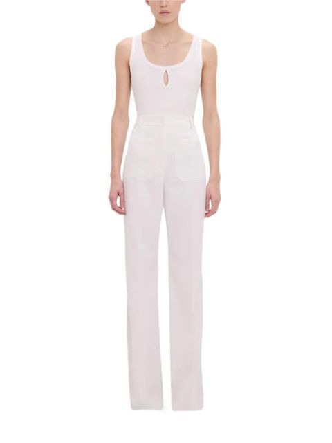 Victoria Beckham Alina trousers - White