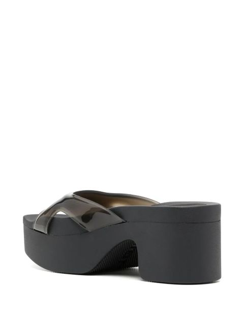 Alexander Wang platform-sole open-toe sandals - Black