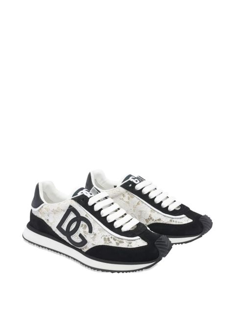 Dolce & Gabbana logo-patch sneakers - Black - zdjęcie produktu nr 2