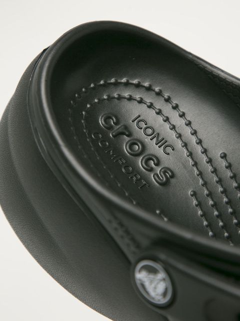 Crocs klapki Classic Platform Clog damskie kolor czarny 207989