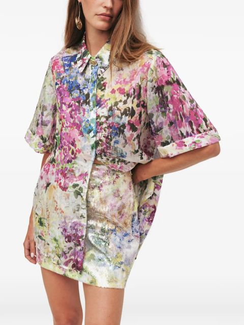 Aje Dahlia mini skirt - Pink