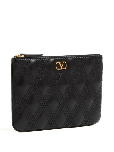 Valentino Garavani Quiltie 67 clutch bag - Black