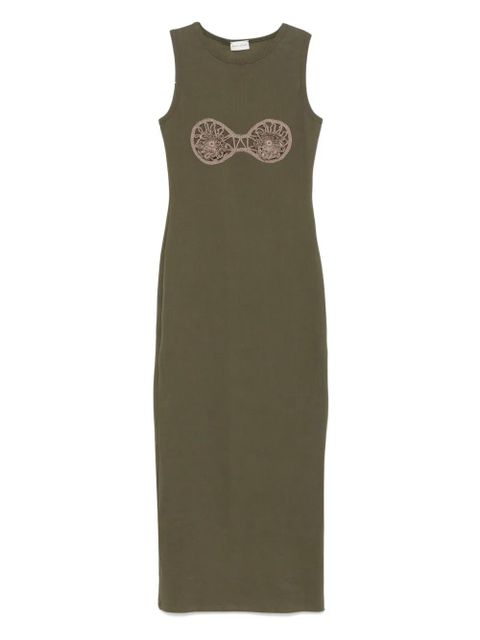 Magda Butrym ribbed midi dress - Green - zdjęcie produktu nr 1