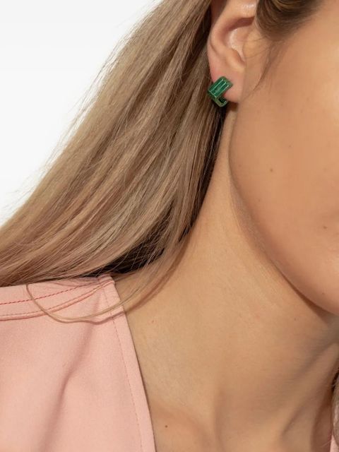 EÉRA 18K white gold Candy earring - Green - zdjęcie produktu nr 1
