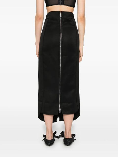 Coperni zip maxi skirt - Black