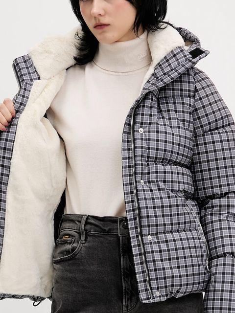 Hollister Co. kurtka kolor czarny zimowa KI344-5066-910