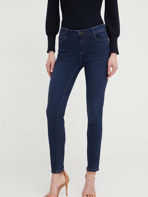 Morgan jeansy PARDA damskie kolor granatowy - zdjęcie produktu nr 1