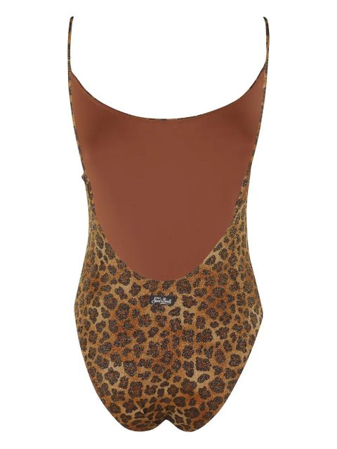MC2 Saint Barth leopard-print swimsuit - Brown - zdjęcie produktu nr 2