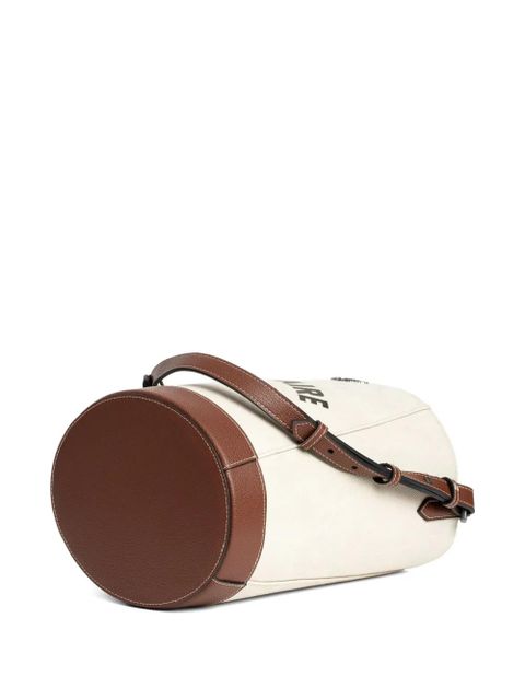 Zadig&Voltaire logo-print bucket bag - White