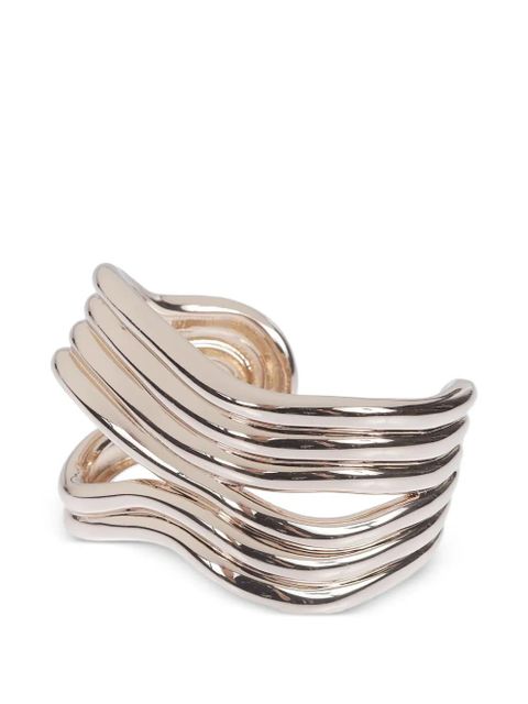 Max Mara Wavy cuff bracelet - Gold - zdjęcie produktu nr 1