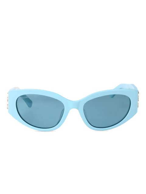 Balenciaga Eyewear cat-eye sunglasses - Blue - zdjęcie produktu nr 1