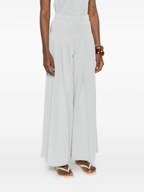 Eleh pleated palazzo pants - Blue