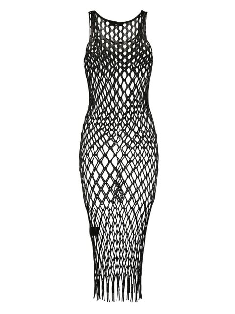 Christopher Esber mesh-knitted tank dress - Black - zdjęcie produktu nr 2