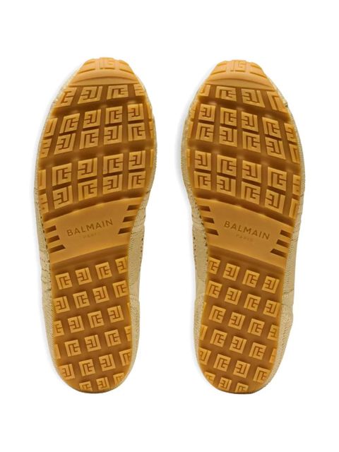 Balmain Racer 45 macramé sneakers - Neutrals