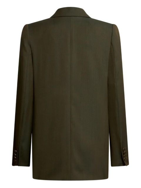 ETRO single-breasted blazer - Green - zdjęcie produktu nr 2