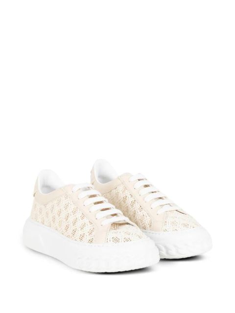 Casadei Cicladi interwoven sneakers - Neutrals - zdjęcie produktu nr 2