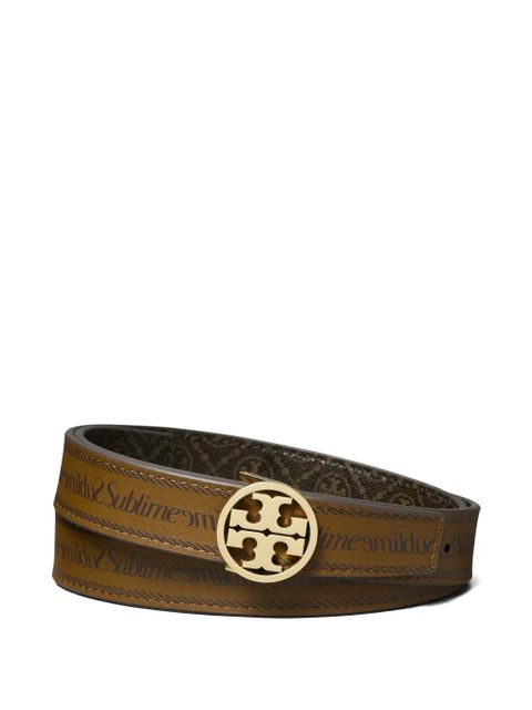 Tory Burch monogram-pattern belt - Brown - zdjęcie produktu nr 2