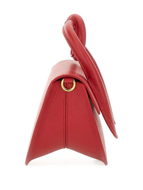 Yuzefi knotted-handle shoulder bag - Red
