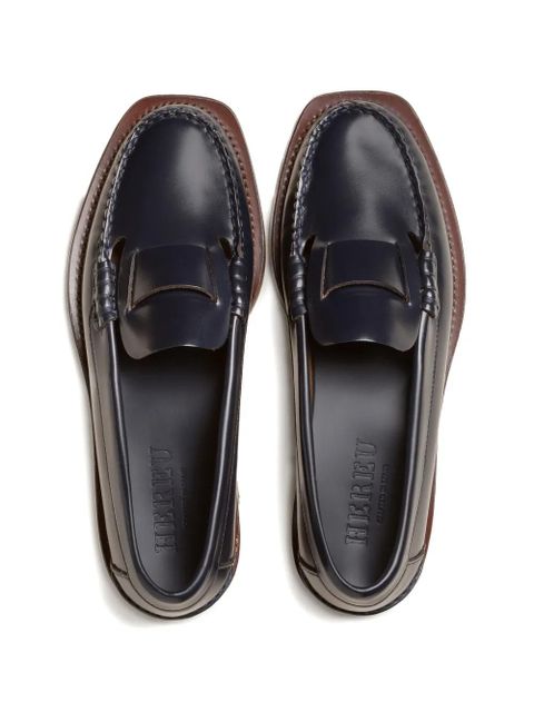 Hereu interlaced-detail slip-on loafers - Blue