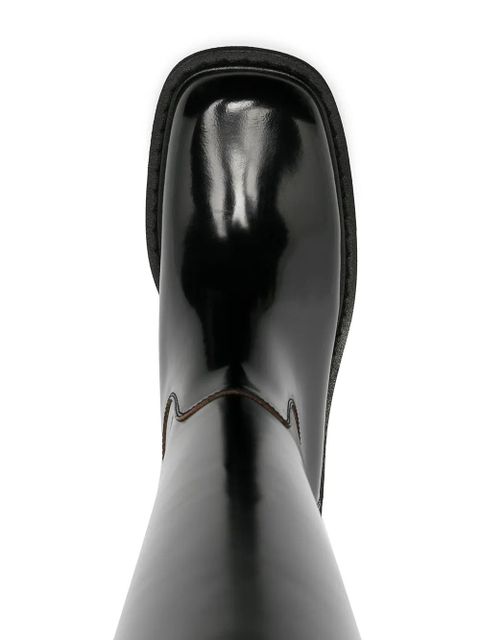 Maison Margiela knee-length boots - Black