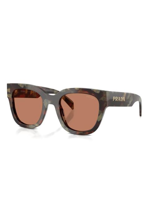 Prada Eyewear cat-eye-frame sunglasses - Brown - zdjęcie produktu nr 2