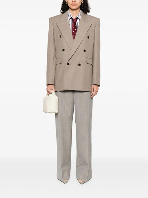 Saint Laurent wool blazer - Brown