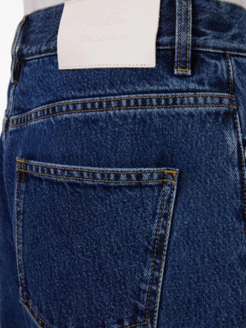 LouLou de Saison Samur low-rise loose-fit jeans - Blue