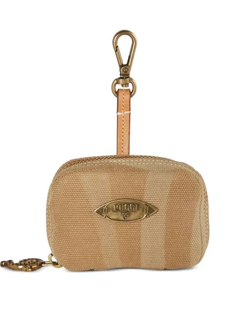 PUCCI swirl-pattern logo-plaque pouch - Brown - zdjęcie produktu nr 1
