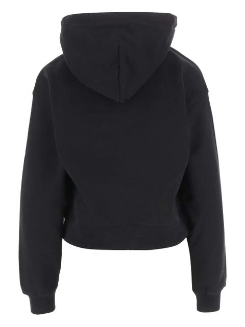 Jacquemus The Gros Grain drawstring-hood sweatshirt - Black