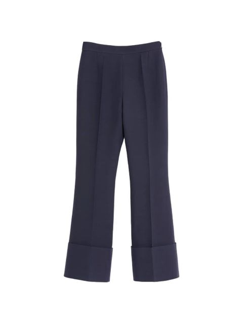Valentino Garavani Crepe Couture trousers - Blue - zdjęcie produktu nr 1