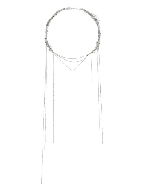 LEMAIRE Tangle bead-chain necklace - Silver - zdjęcie produktu nr 1