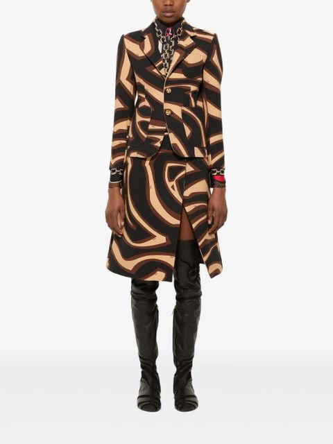 PUCCI Labirinto-print blazer - Black