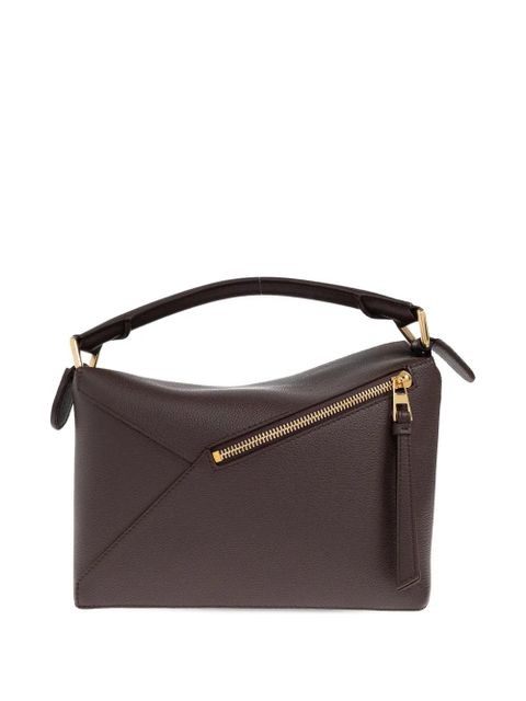 LOEWE Small Puzzle Edge tote bag - Brown