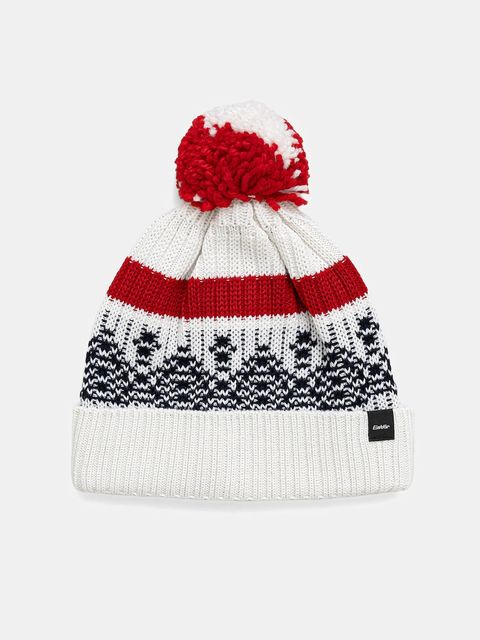 Eisbar czapka z dodatkiem wełny Norrak Pompon MÜ kolor biały E30982 - zdjęcie produktu nr 1