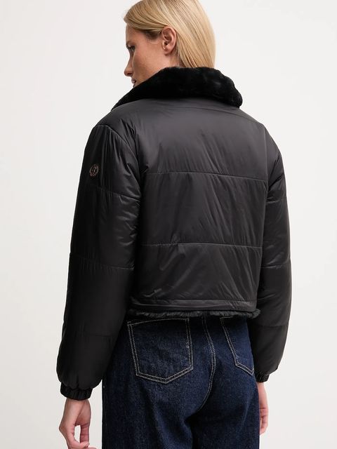 Save The Duck kurtka dwustronna YUKI kolor czarny zimowa D32492W.FURY21