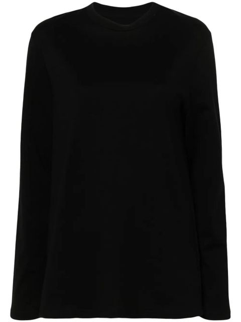 Jil Sander logo-print cotton T-shirt - Black - zdjęcie produktu nr 1