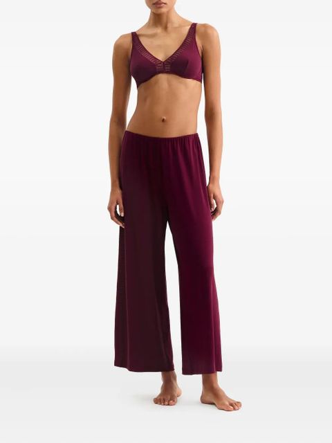 ERES Valérie Graph underwire triangle bra - Purple