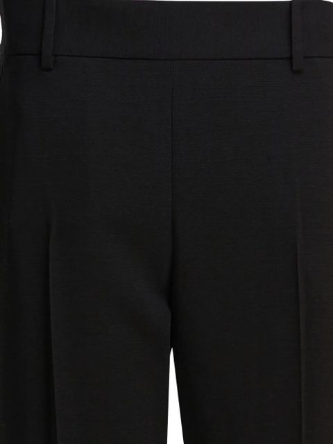 KHAITE pressed-crease trousers - Black