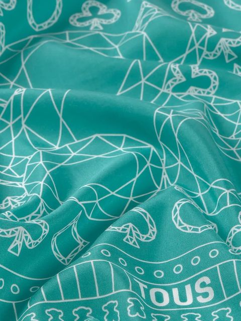 Tous apaszka z dodatkiem jedwabiu - zdjęcie produktu nr 1