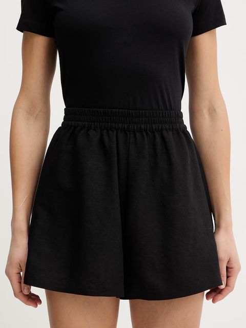 BOSS Orange szorty damskie z lnem C Tallan - zdjęcie produktu nr 2