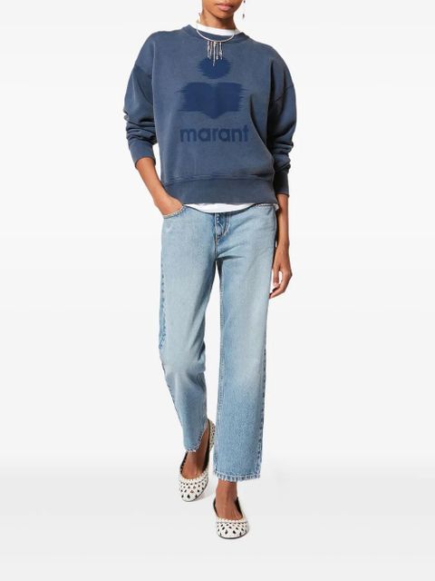 MARANT ÉTOILE Mobyli logo sweatshirt - Blue